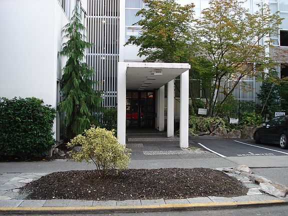 Portico at Entry