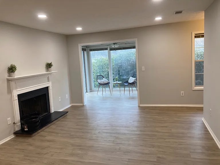 New LVP floors throughout the unit