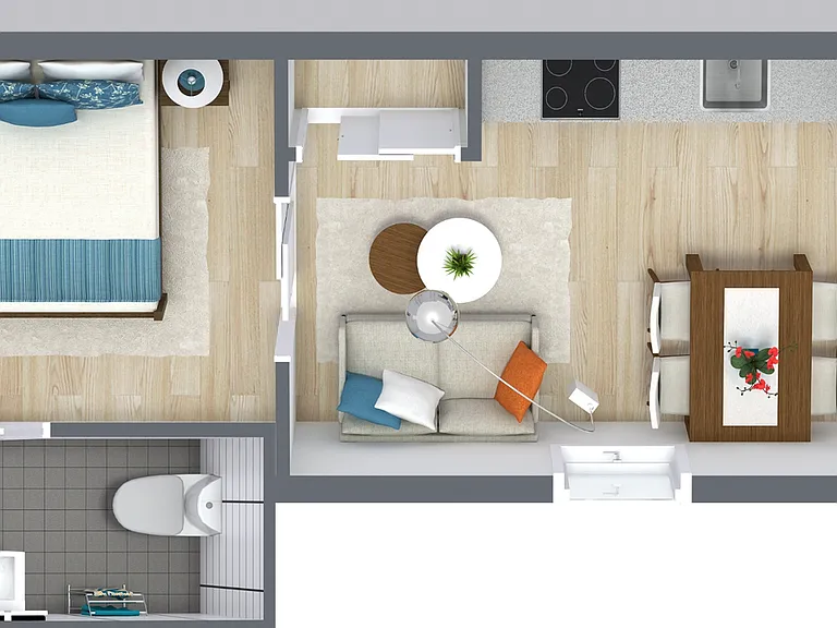 The Crest |NEWLY Renovated Studios, Lofts, 1, 2 & 3 Bedroom Homes Near the Beach — Photo 24