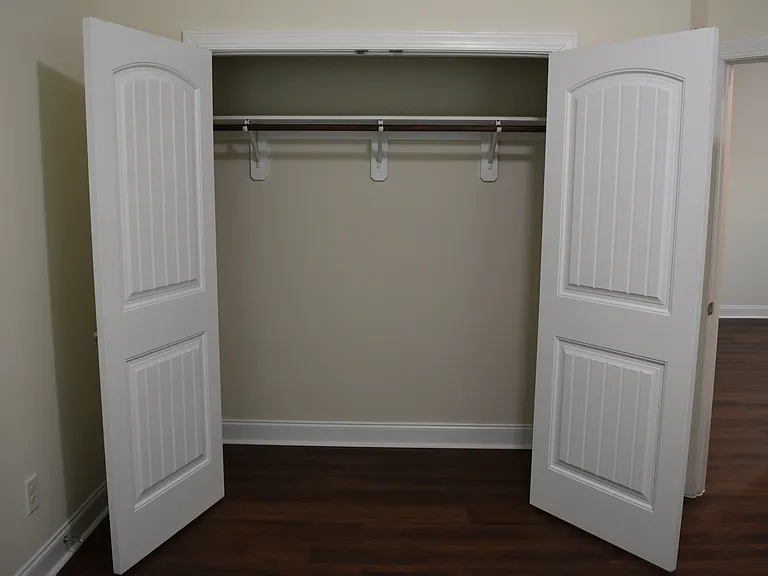 Closet (identical in Bedroom 3 and Bedroom 4)