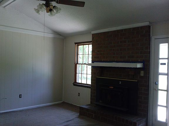 Spacious Living room with Wood burning Fireplace