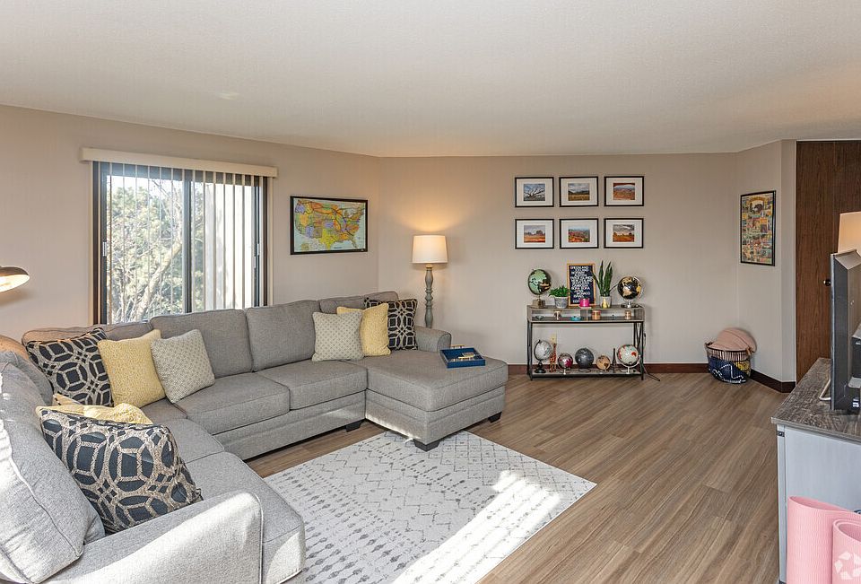 Ample living room space