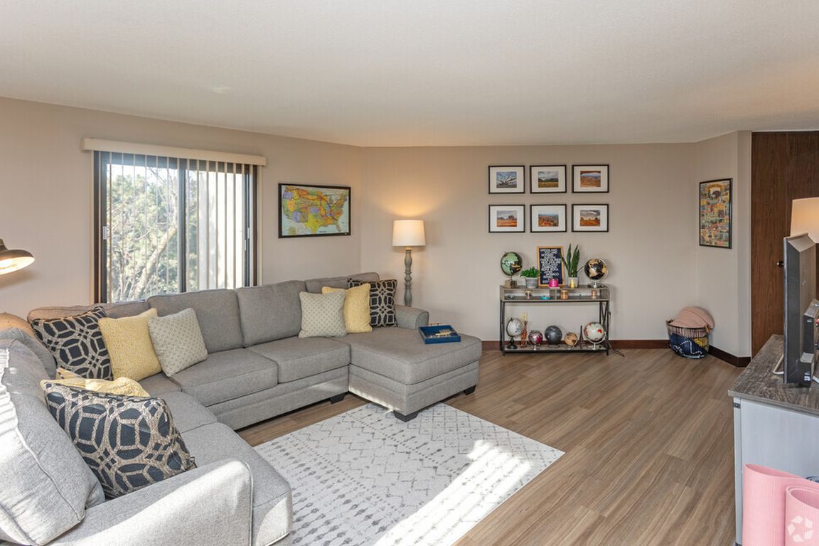 Ample living room space