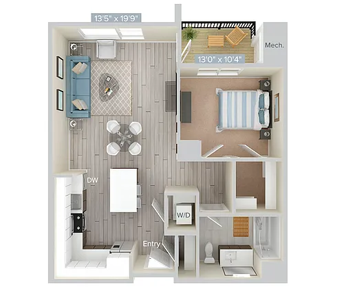 Floor plan A3-771