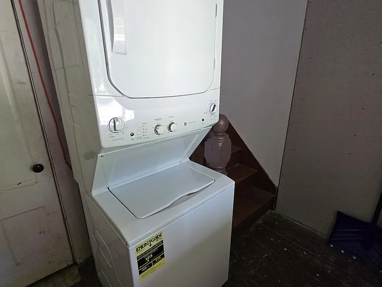 Shared washer dryer 1st floor hallway