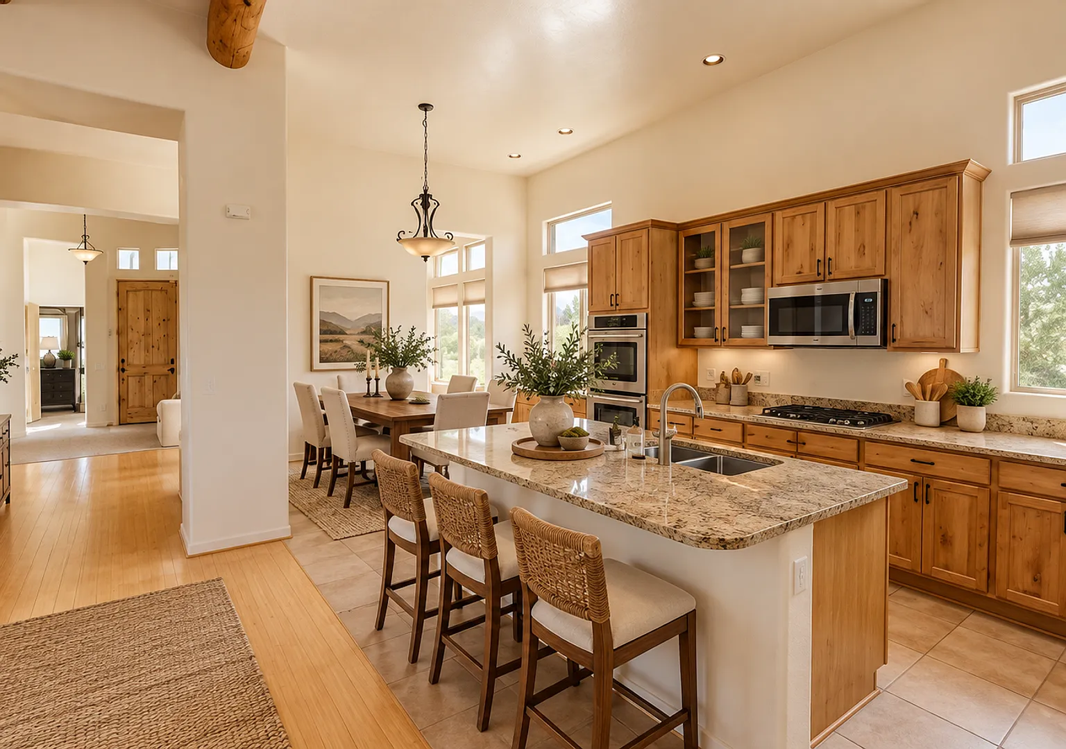 4 Beds 2 Baths Living Room Plus Den Patio Large Primary Windmill Ridge — Photo 2