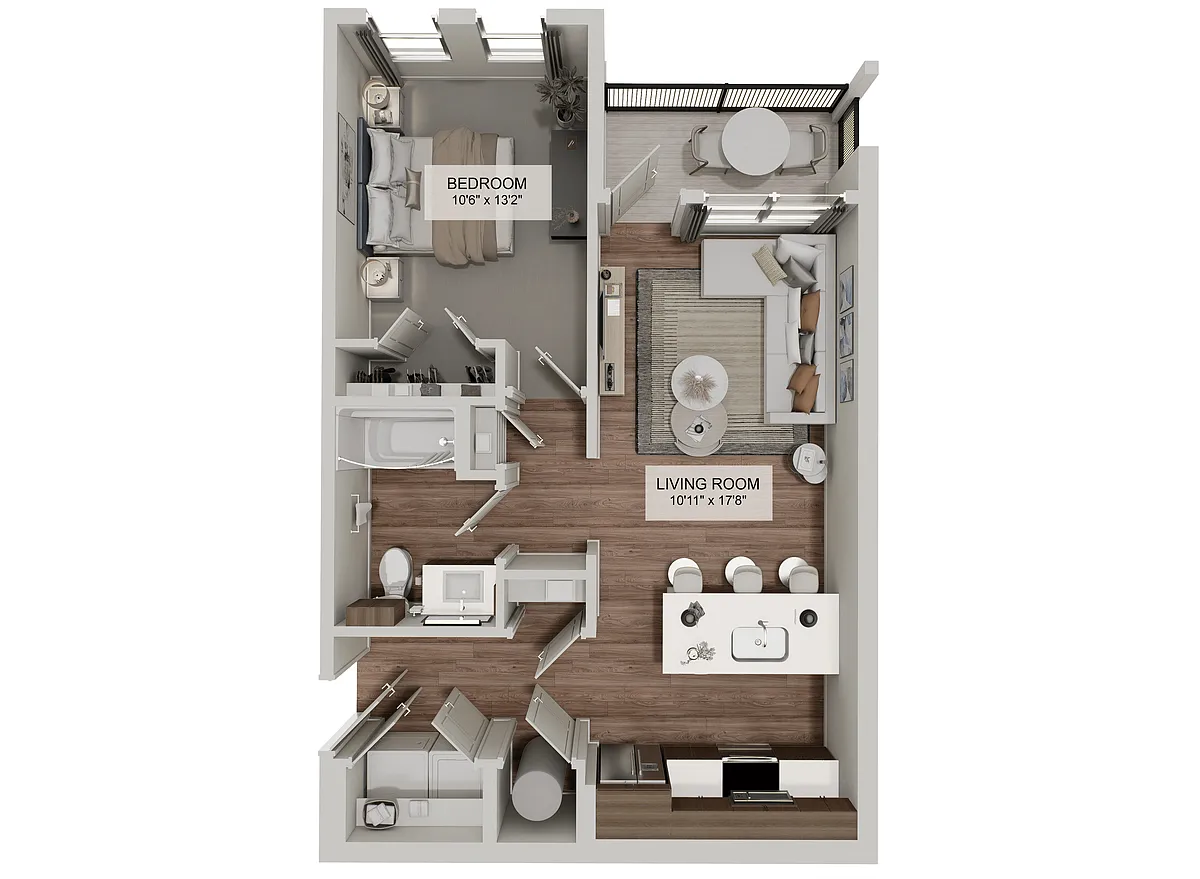 Floor plan The Wren Grand (A1 Plus)
