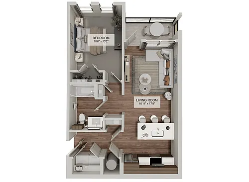 Floor plan The Wren Grand (A1 Plus)