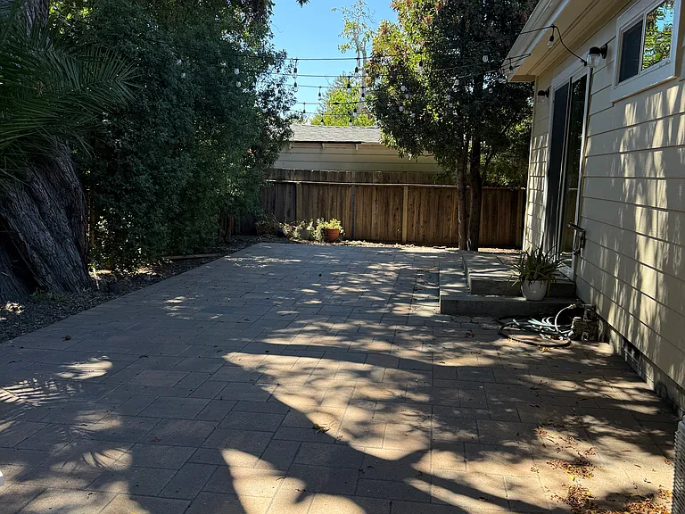 Back patio
