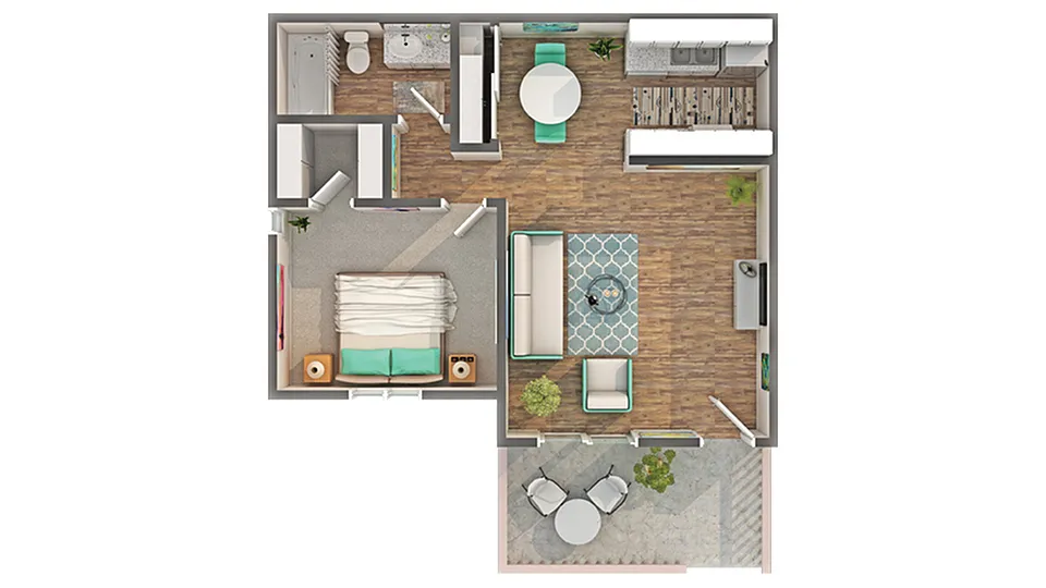 Floor plan Oxford