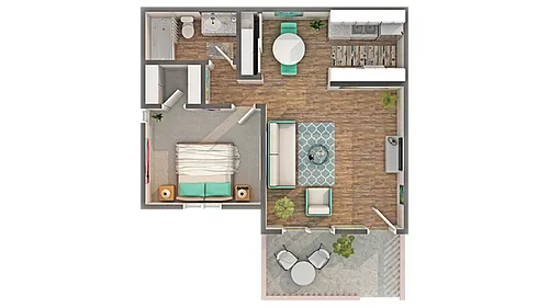Floor plan Oxford