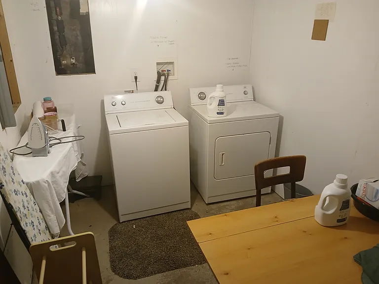 Laundry in Cellar