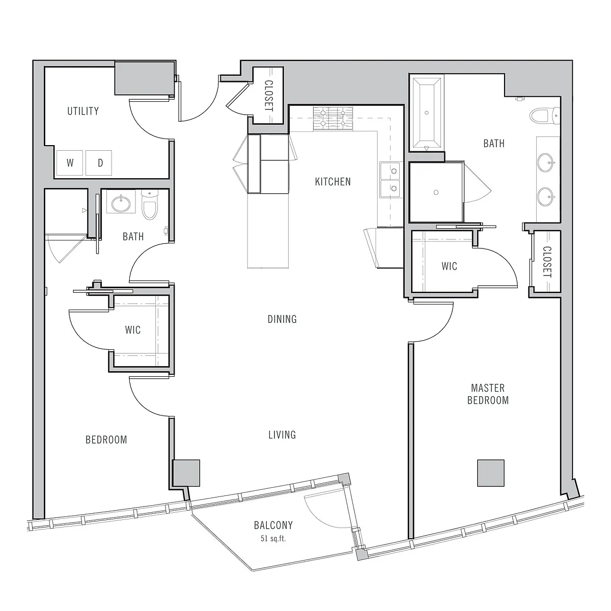 Floor plan PH-B