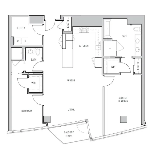 Floor plan PH-B