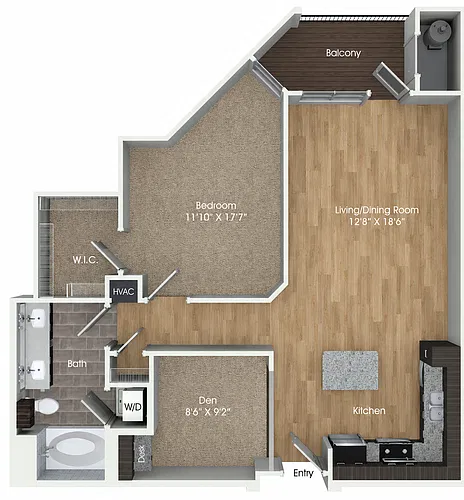 Floor plan A1DP