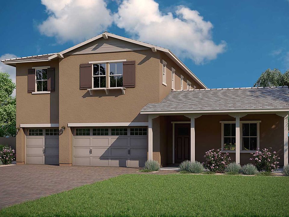 Homesteader Floor Plan Ranch Elevation