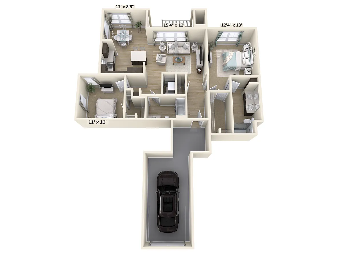 Floor plan B4