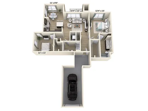Floor plan B4