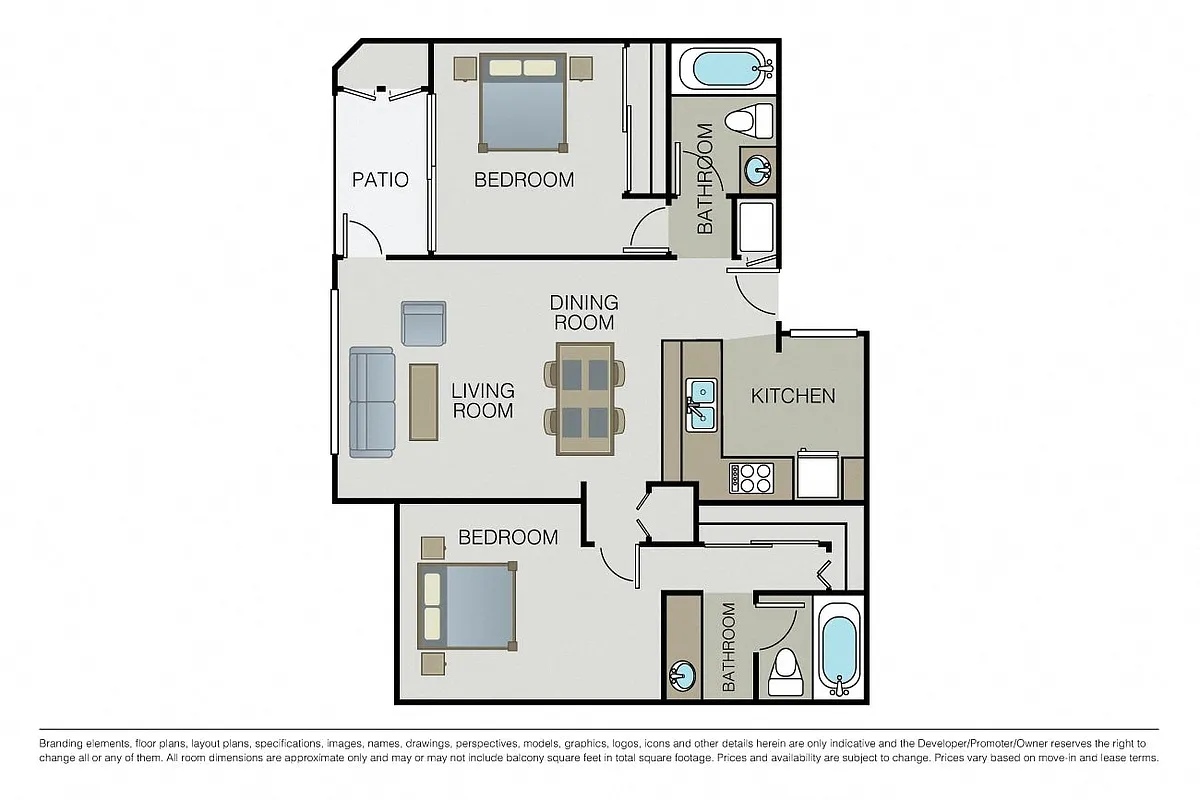 Floor plan Plan 2A