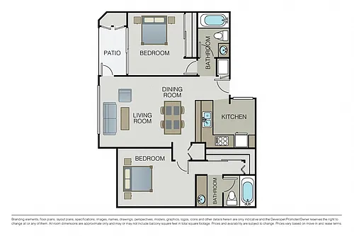 Floor plan Plan 2A