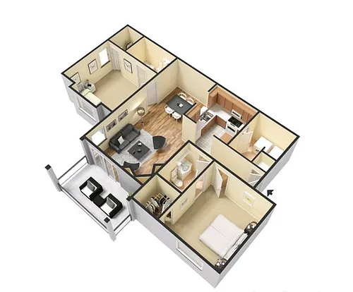 Floor plan The Sinclair