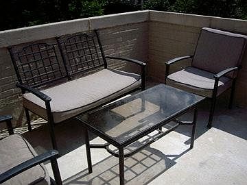 Private balcony