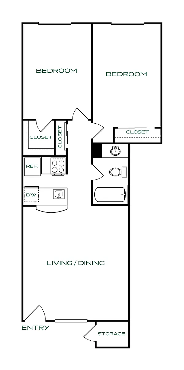 Floor plan B1 Classic