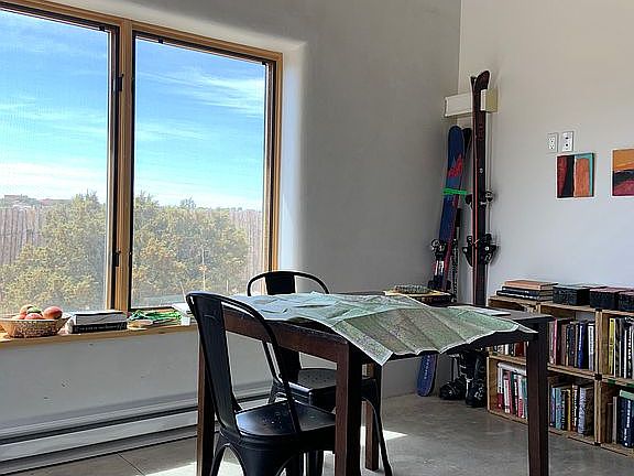 living room with view