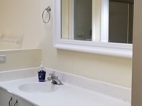On suite bathroom