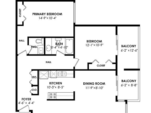 2nd image of 225 6th St #302