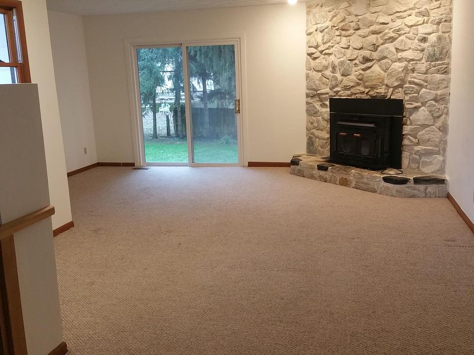 Family Room off Kitchen overlooks the backyard!
