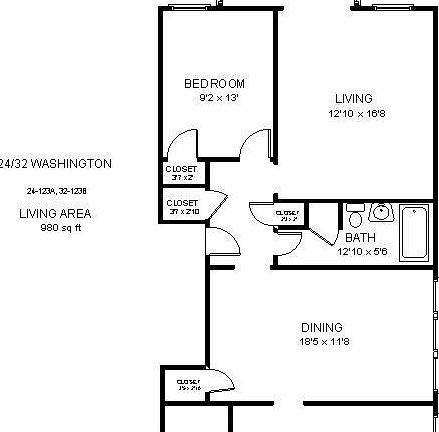 5th image of 32 Washington Blvd APT 2B
