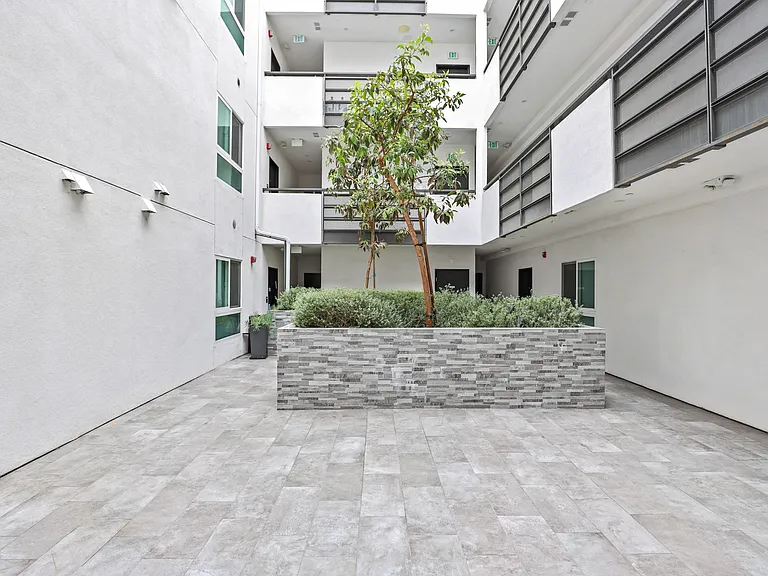 Lower Level of Interior Courtyard