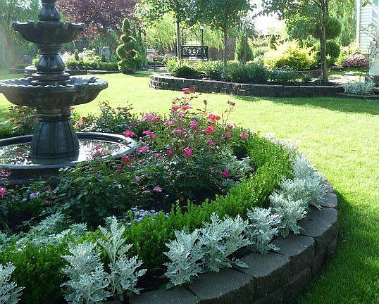 Fountain and Gardens