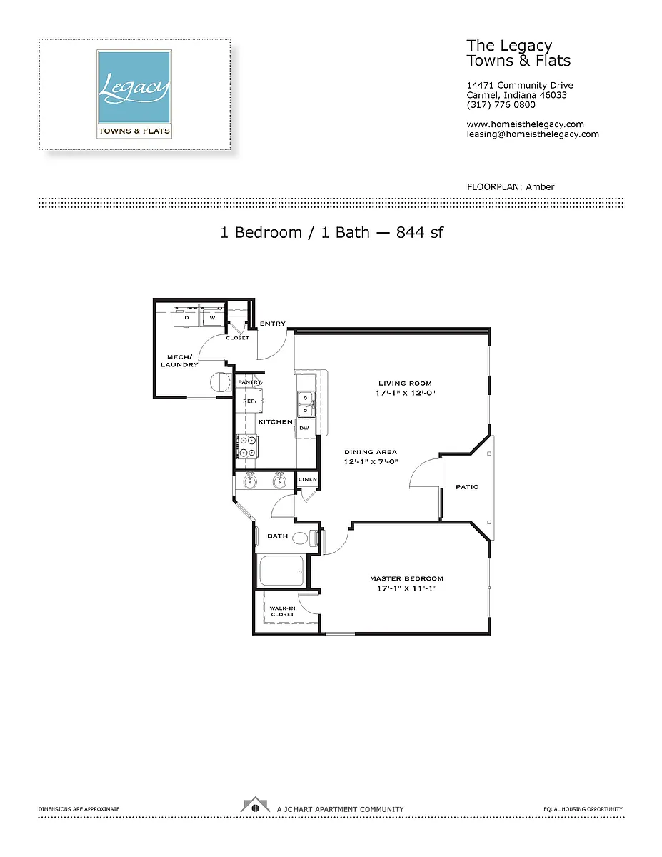 Floor plan Amber 1.1