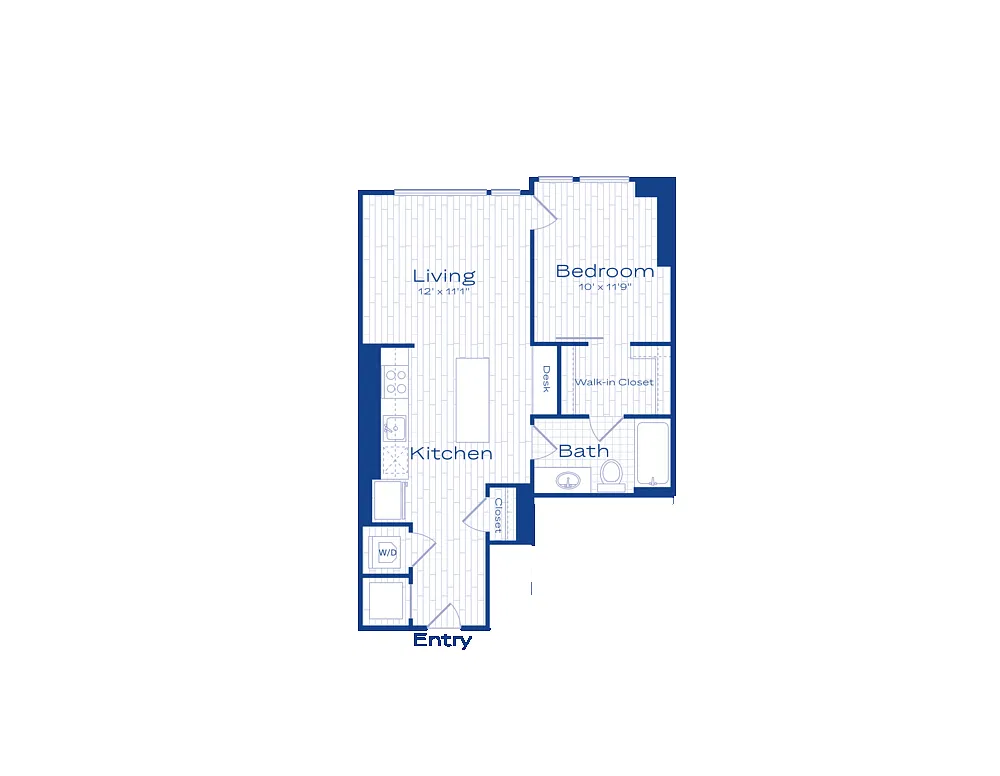 Floor plan Rigby A9
