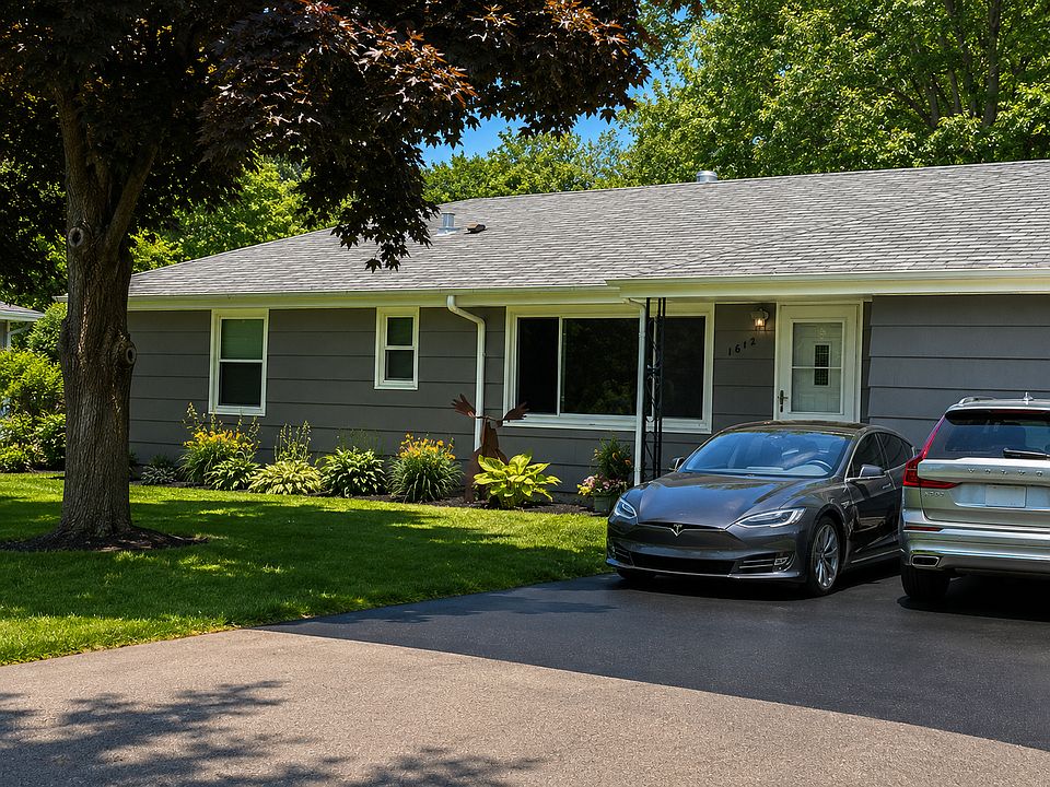 Front of home, quiet street in Bloomington, no highway noise.