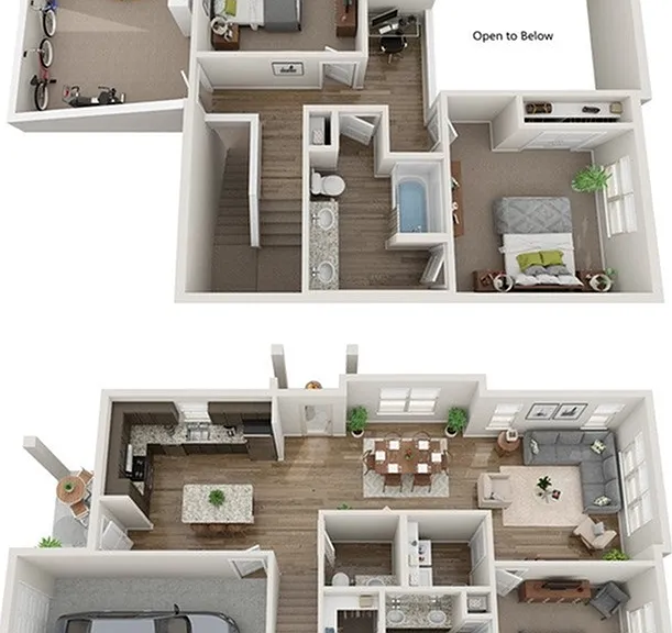 Hudson | 3 Bedroom | 2.5 Bathroom | 1697 SF Hudson | 3 Bedroom | 2.5 Bathroom | 1697 SF