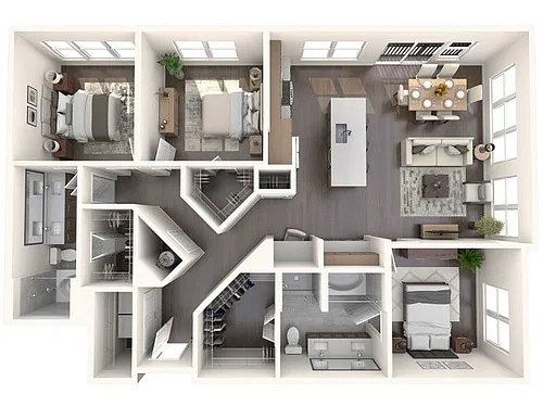 Floor plan T
