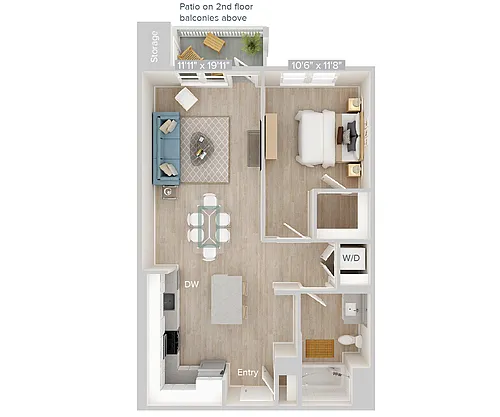 Floor plan A6U