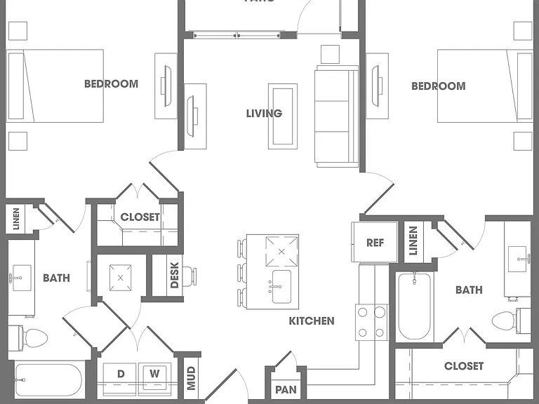 2bed 2bath 2bed 2bath