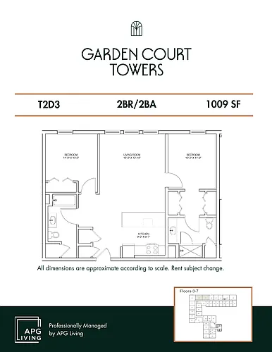 Floor plan T2D3