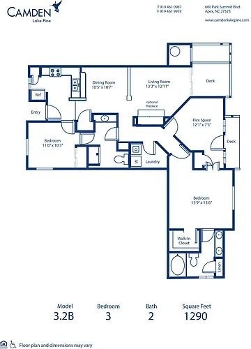 Floor plan 32B