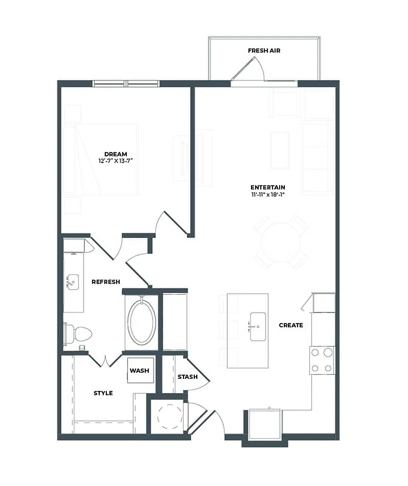 Floor plan A2