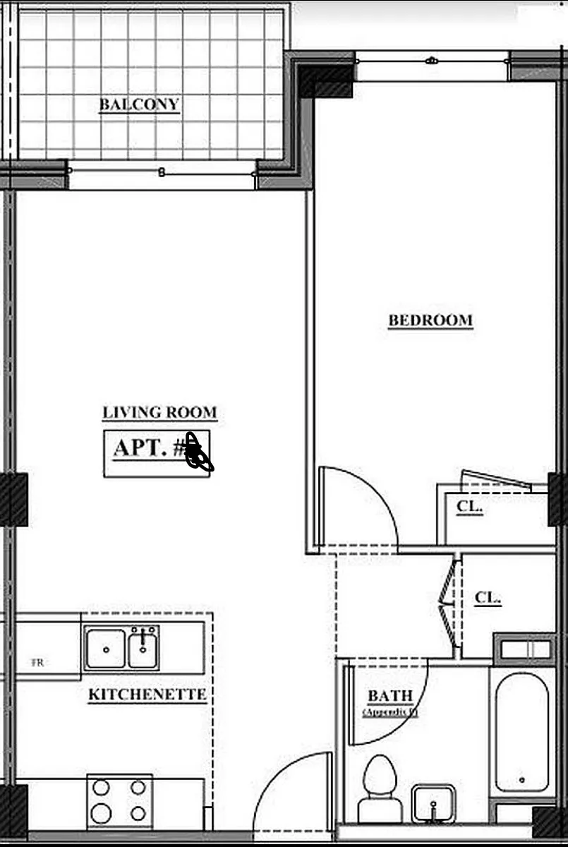 Building Photo - 1122 Chestnut Ave #5N