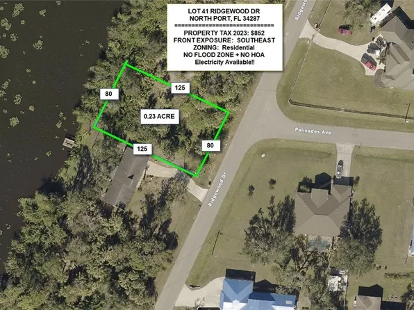 Ridgewood Dr Lot 41, North Pt, FL 34287