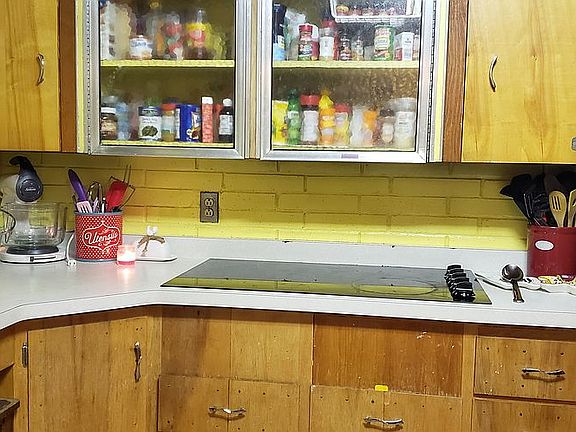 Glass cook top 