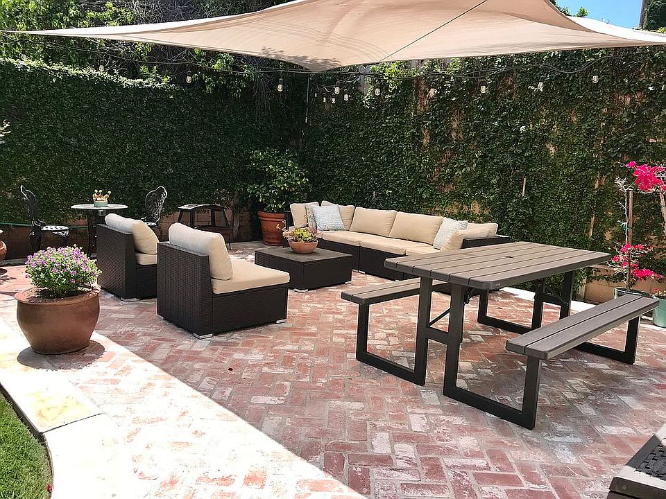 Private back yard