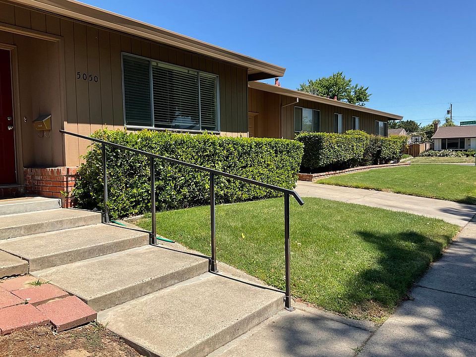 Front entrance to duplex