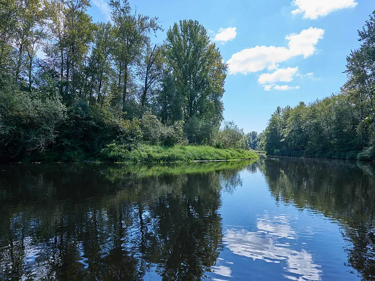 Scenic water views at the Park at Bothell Landing